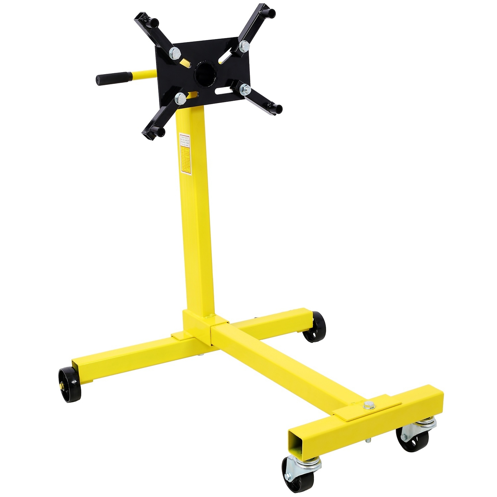 BlackTeck Rotating Engine Stand — 1000-Lb. Capacity, Heavy-Duty Steel, 360-Degree Rotation, Model# N2-104929